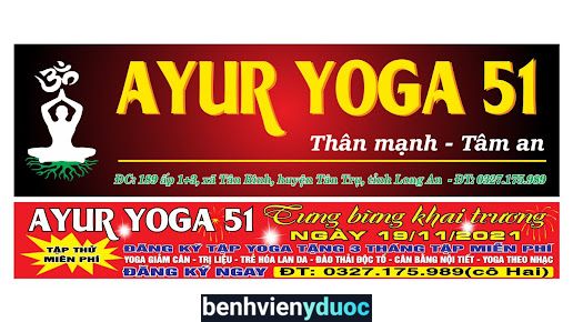 Ayur Yoga 51 Tân Trụ Long An