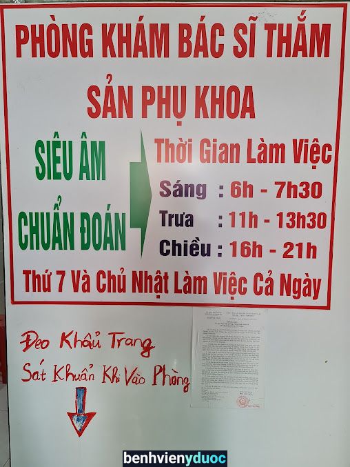 BÁC SĨ NGUYỄN THỊ THẮM - CHUYÊN KHOA SẢN Bến Cát Bình Dương