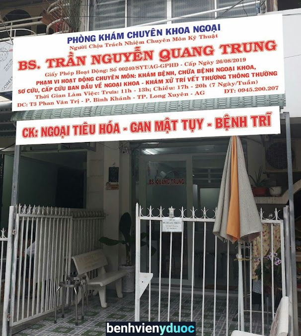 Bác Sĩ TRẦN NGUYỄN QUANG TRUNG Long Xuyên An Giang