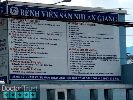 Bệnh viện Sản - Nhi An Giang Long Xuyên An Giang