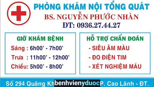 BS. NHÀN Cao Lãnh Đồng Tháp