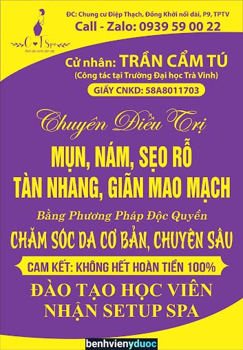 Cẩm Tú Spa Trà Vinh Trà Vinh