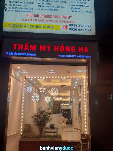 Dịch Vụ Thẩm Mỹ Hồng Hà Thanh Trì Hà Nội