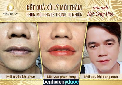 Điêu Khắc Phun Chân Mày, Môi - Miss Tram Natural Beauty Center Bình Thạnh Hồ Chí Minh