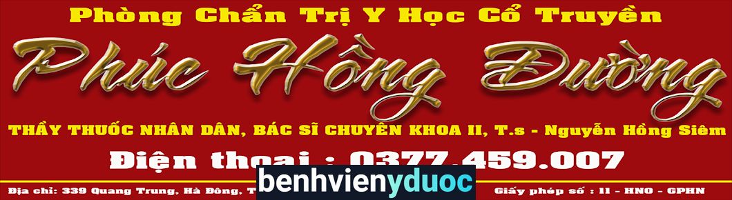 Điều trị Đau nhức Xương Khớp - Bs Nguyễn Hồng Siêm - Phúc Hồng Đường - Viên uống Genki - 0377.459.007 Hà Đông Hà Nội