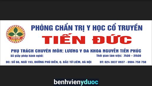 Đông Y Dược Tiến Đức Bắc Từ Liêm Hà Nội