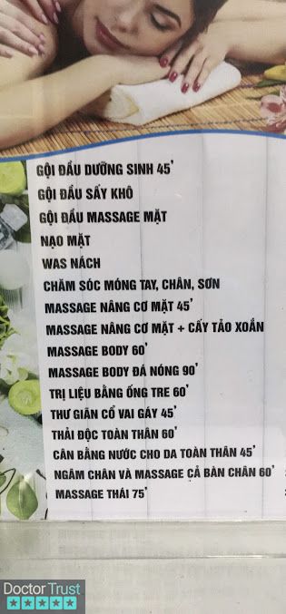 Gội Đầu Bấm Huyệt Tuy Hoà - Ann Spa Tuy Hoà Phú Yên