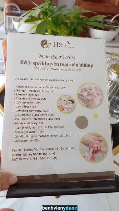 H&T beauty spa Yên Phong Bắc Ninh