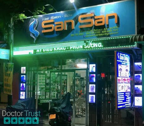 Hair Salon - Spa- SAN SAN phun xăm THẨM MỸ ,quận 8) Phú Giáo Bình Dương