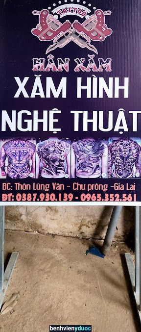 Hân Xăm Hình Nghệ Thuật ia lâu Chư Prông Gia Lai