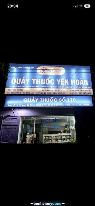 Hiệu Thuốc Tây Diễn Châu Nghệ An