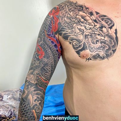 Hoàng Nguyễn tattoo ( Xăm hình & xỏ khuyên Hải phòng ) - tattoo & piercing Hai Phong Lê Chân Hải Phòng