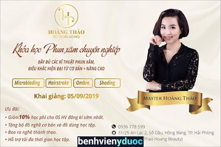 Hoàng Thảo Phun Xăm Tại Hải Phòng Hồng Bàng Hải Phòng