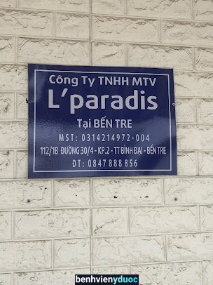 Học Viện Thẩm Mỹ L'Paradis - Chi Nhánh Bến Tre Bình Đại Bến Tre