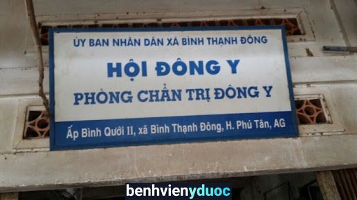 Hội Đông Y - Phòng Chẩn Trị Đông Y Phú Tân An Giang