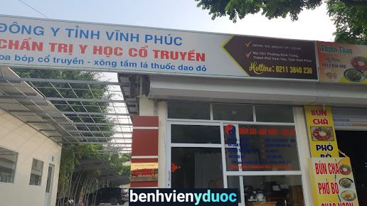 Hội đông y tỉnh và trung tâm thừa kế ứng dụng tỉnh Vĩnh Phúc Vĩnh Yên Vĩnh Phúc