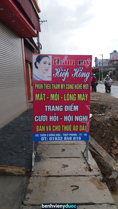 Hồng Nguyễn Phun Xăm Thẩm Mỹ Thái Thụy Thái Bình