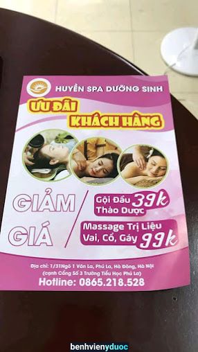 Huyền Spa Dưỡng Sinh Hà Đông Hà Nội