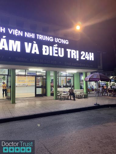 Khoa Khám và Điều trị 24h - Bệnh viện Nhi Trung Ương Đống Đa Hà Nội