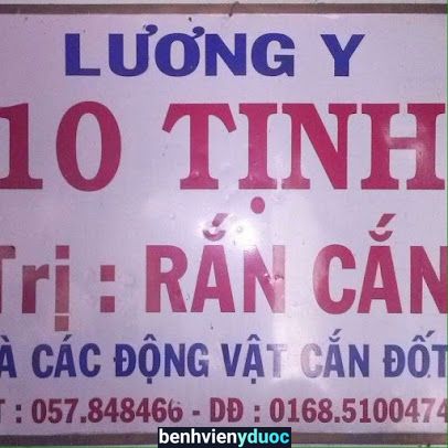 lương y 10 TỊNH