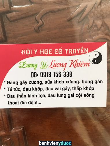 LƯƠNG Y LƯƠNG KHIÊM (Thầy Khiêm) Đông Hòa Phú Yên