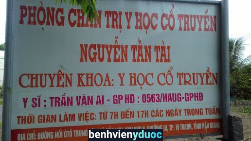 Lương Y: Nguyễn Tấn Tài Vị Thanh Hậu Giang