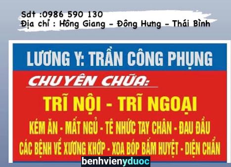 Lương Y Trần Công Phụng Đông Hưng Thái Bình