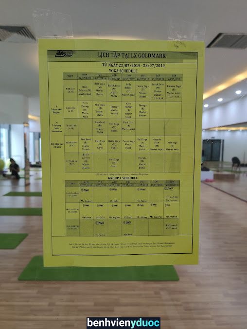 LX fitness Goldmark Gym-Yoga-Zumba-Swimming Bắc Từ Liêm Hà Nội