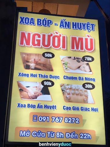 Massage xoa bóp ấn huyệt người mù Cà Mau Cà Mau Cà Mau