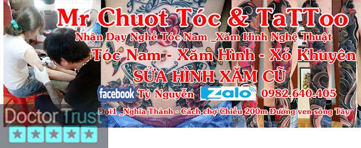 MrChuot Tattoo Nghĩa Hưng Nam Định
