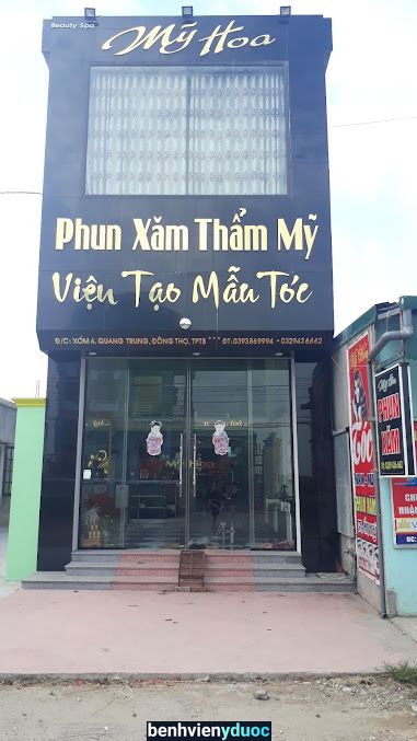 Mỹ Hoa phun xăm thẩm mỹ - thời trang tóc Đông Hưng Thái Bình