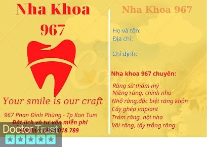 Nha Khoa 967( Y tế bưu điện) Kon Tum Kon Tum