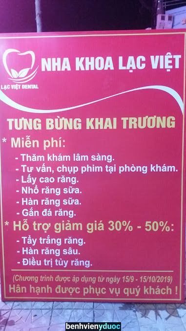 Nha Khoa Lạc Việt Lập Thạch Vĩnh Phúc