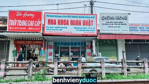 NHA KHOA MINH NHẬT - BS CKI NGUYỄN VĂN HUỲNH Phú Xuyên Hà Nội