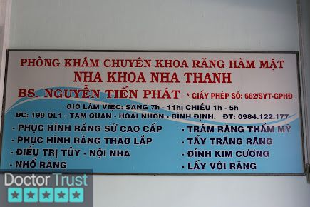Nha Khoa Nha Thanh Hoài Nhơn Bình Định