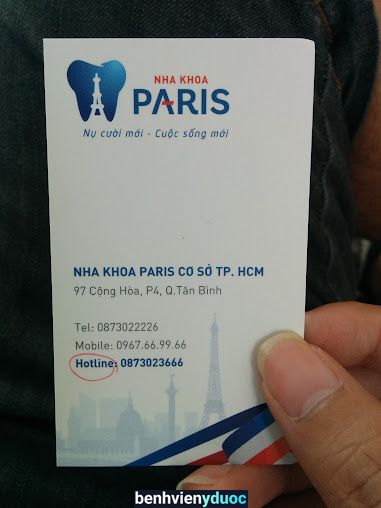 Nha Khoa Paris tại Q. Tân Bình Tân Bình Hồ Chí Minh