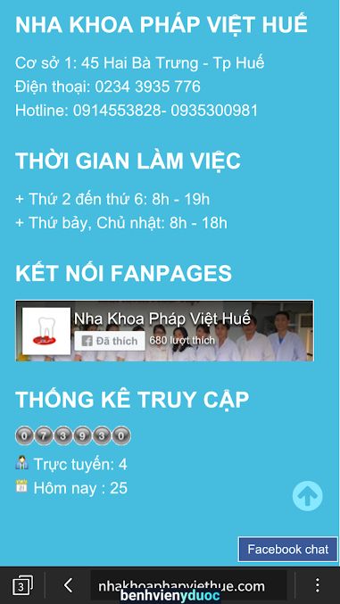 Nha Khoa Pháp Việt Huế Huế Thừa Thiên Huế