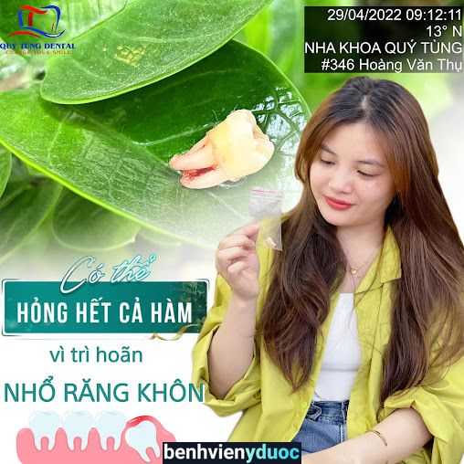 🦷NHA KHOA QUÝ TÙNG CS 2 Thái Nguyên Thái Nguyên