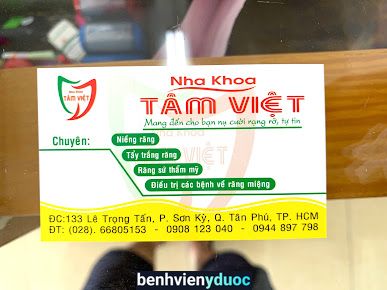 Nha Khoa Tâm Việt Tân Phú Hồ Chí Minh