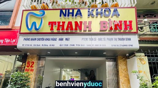 Nha khoa Thanh Bình Hà Đông Hà Nội