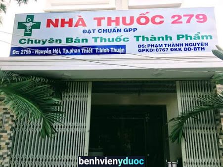 Nhà thuốc 279 Phan Thiết Bình Thuận