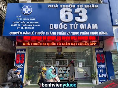 Nhà thuốc 63 Quốc Tử Giám