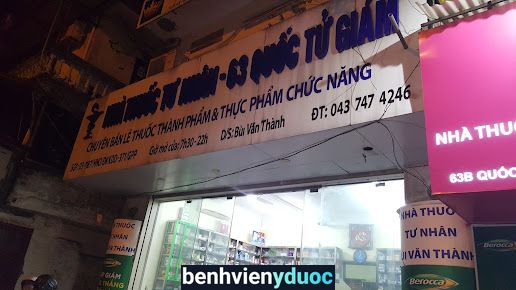 Nhà thuốc 63 Quốc Tử Giám Đống Đa Hà Nội