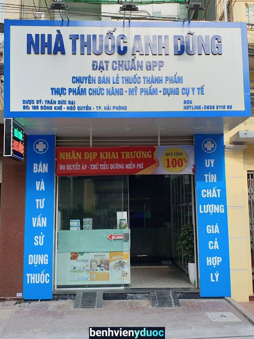 Nhà Thuốc Anh Dũng Ngô Quyền Hải Phòng