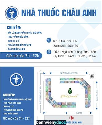 Nhà thuốc Châu Anh Nam Từ Liêm Hà Nội