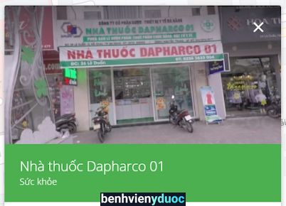 Nhà thuốc Dapharco 01 Hải Châu Đà Nẵng