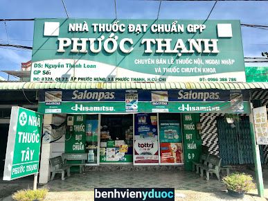 Nhà Thuốc Đạt Chuẩn Gpp Phước Thạnh