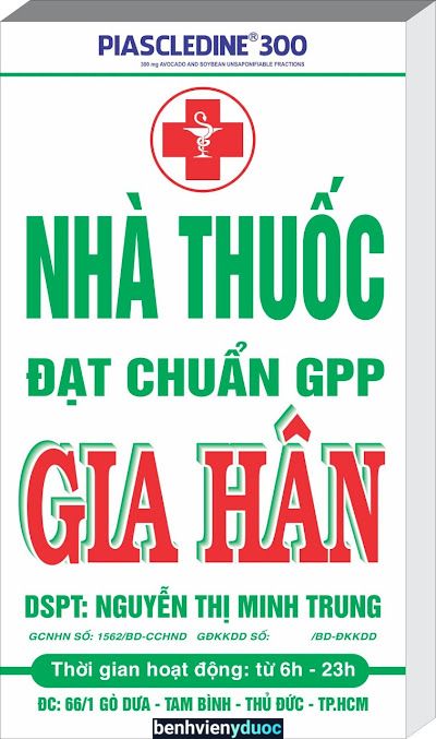 Nhà thuốc Gia Hân Thủ Đức Hồ Chí Minh