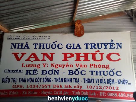 Nhà Thuốc Gia Truyền Vạn Phúc Cư M'gar Đắk Lắk