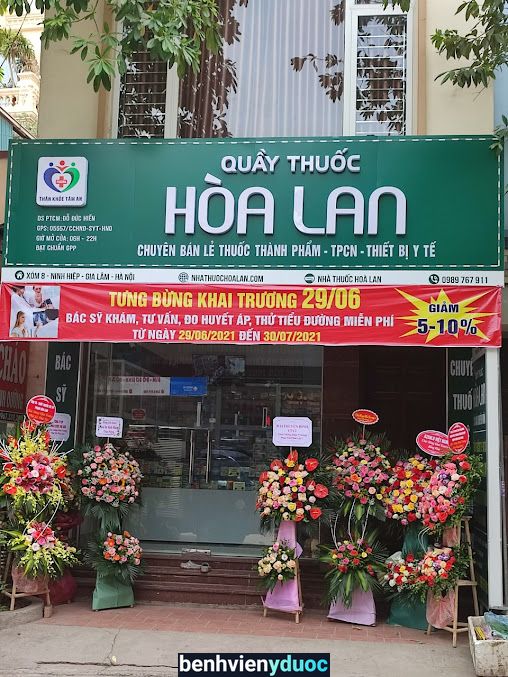 Nhà Thuốc Hoà Lan Gia Lâm Hà Nội